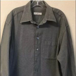 Ermenegildo Zenga  Button Down Dress Shirt 42/16.5